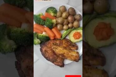 Healthy Tilapia Dinner Recipe #cookingchannel #cooking #dinnerideas