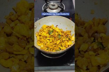 Egg Soya Chunks Fry | Quick & Tasty Protein Recipe | Easy Breakfast / Lunch | Women Needs