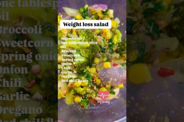 Weight loss diet #trending #dailyhabits #salad #reels #food #weightloss #shortsfeed #youtubeshorts