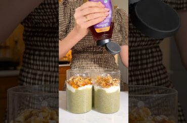 I almost SKIPPED this matcha chia pudding jar (Healthy Meal Prep Breakfast)