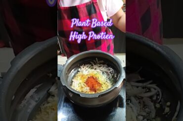 Plant Based High Protein Breakfast #protein #fitness #ytshorts #youtubeshorts #weightloss #healthy