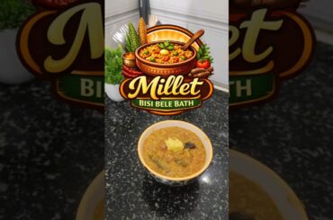 Healthy Millet Bisi Bele Bath | Karnataka Style One-Pot Lunch Recipe