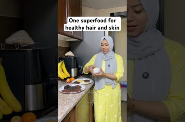 One super food for healthy hair and skin / zulfias recipes #recipe #healthyskin #health