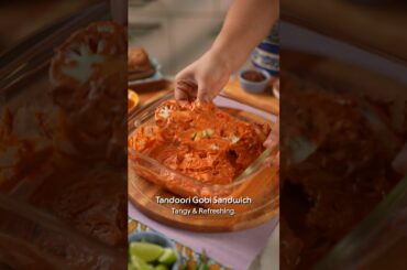 Tandoor Gobi Sandwich | Crispy, Spicy & Loaded Veg Sandwich | Borosil