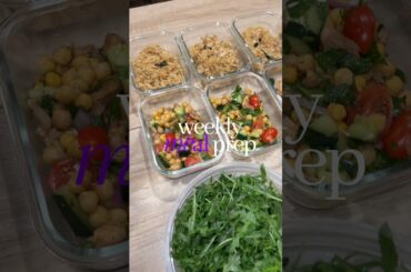 weekly meal prep