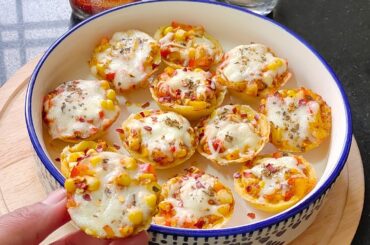 5 Minutes High Protein Pizza Bites | Healthy Kids Lunchbox Ideas | Tiffin Recipes | Breakfast Recipe