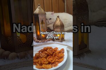 Crispy Nadru chips in Airfryer | Healthy low-calorie snack | Kamal kakdi Chips