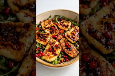 Healthy & Delicious Halloumi Salad | Easy Sweet Potato, Avocado & Beetroot Recipe #foodie