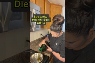 Weight loss Diet | Healthy Egg White Recipe | #reels #shorts #food #recipe #minivlog #dailyvlog #yt