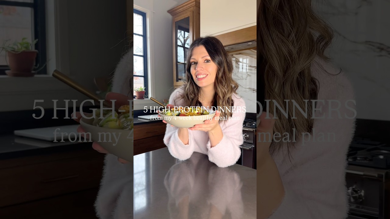 5 High-Protein Dinners #healthydinner #proteinrecipes #easymeals 5 High-Protein Dinners #healthydinner #proteinrecipes #easymeals