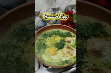 Spinach Egg Recipe | Healthy Protein-Rich with Palak & Eggs #result   #shorts #youtubeshorts