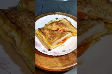2 Miniute Easy Breakfast #shorts #easyrecipes #breakfastsandwich