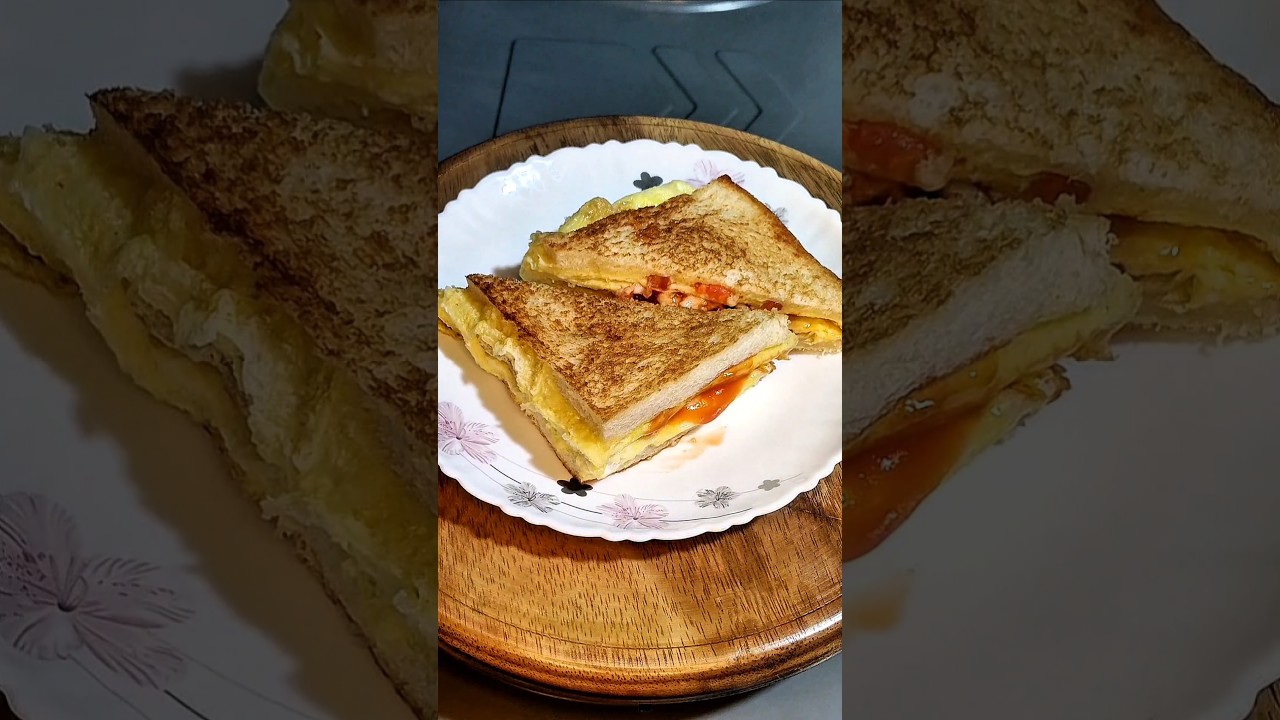 2 Miniute Easy Breakfast #shorts #easyrecipes #breakfastsandwich 2 Miniute Easy Breakfast #shorts #easyrecipes #breakfastsandwich