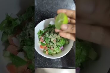 Healthy salad recipe #quickrecipe #viral #food #snacks