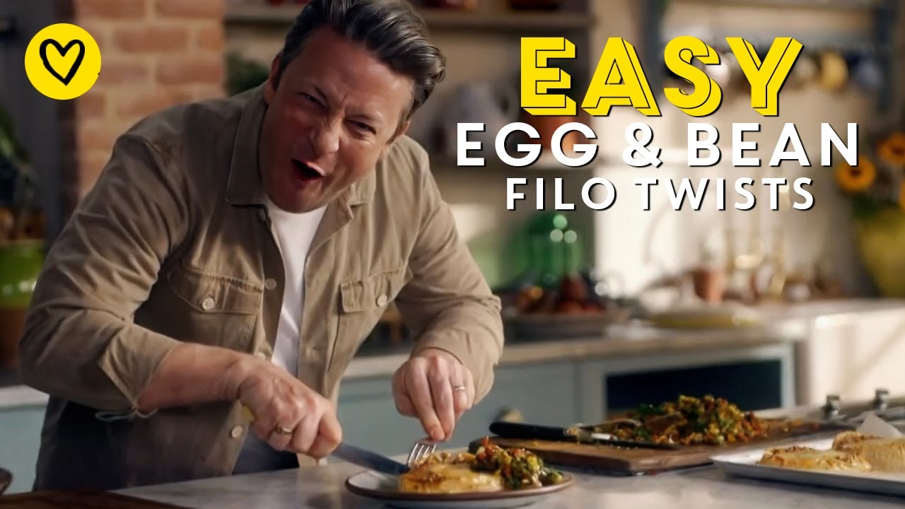 Easy Egg & Bean Filo Twists Recipe | Eat Yourself Healthy By Jamie Oliver Easy Egg & Bean Filo Twists Recipe | Eat Yourself Healthy By Jamie Oliver