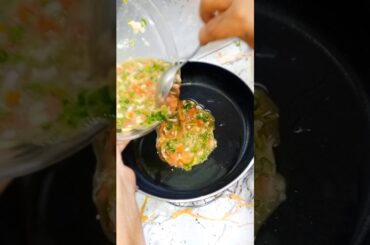 Quick Vegetable Pancake | Healthy Breakfast Recipe | veg omelette | food | cooking