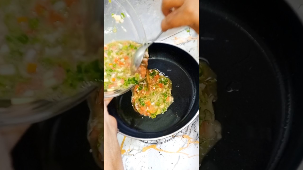 Quick Vegetable Pancake | Healthy Breakfast Recipe | veg omelette | food | cooking Quick Vegetable Pancake | Healthy Breakfast Recipe | veg omelette | food | cooking