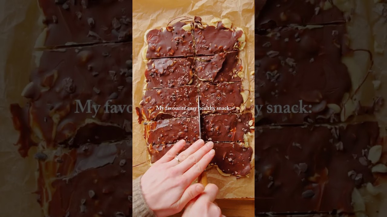Schnelle und einfache gesunde Snack-Idee | healthy & easy Banana Choc Bars Schnelle und einfache gesunde Snack-Idee | healthy & easy Banana Choc Bars