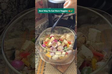 Air Fryer Grilled Veggies | Healthy & Easy Veggie Bowl | AirFryer Recipes Ep 4