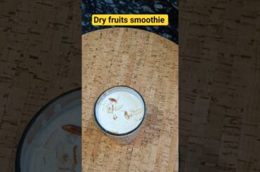 dry fruits smoothie recipe #healthy #morningdrink #youtubeshorts #shorts