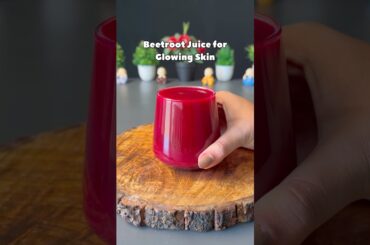 Beetroot Juice Recipe for glowing skin #shorts #recipe #juice #healthy