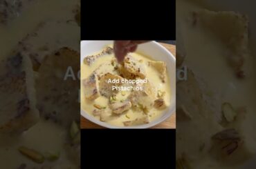 10 min Custard Bread Pudding # Quick Dessert # healthy dessert recipe