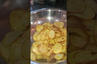 potato chips recipe #food #ytshort