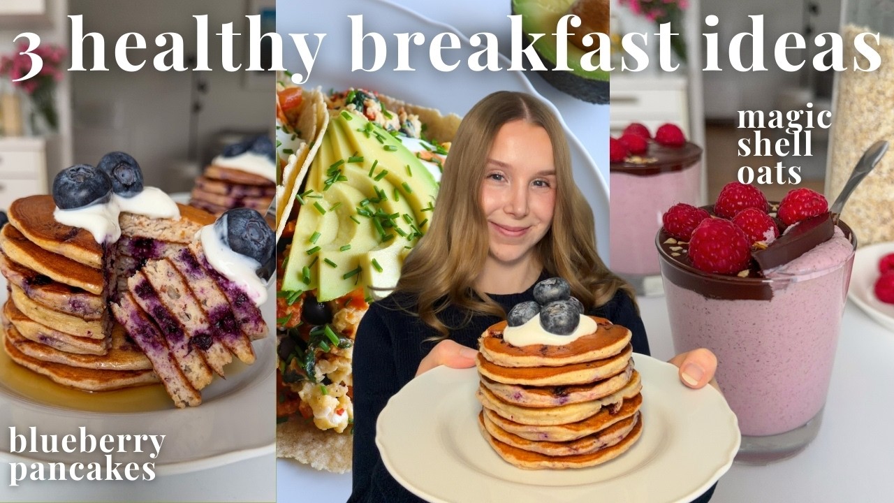 3 Healthy, High-protein & High-fiber Breakfast Recipes | Pancakes, Burritos… (fibermaxxing) 3 Healthy, High-protein & High-fiber Breakfast Recipes | Pancakes, Burritos... (fibermaxxing)