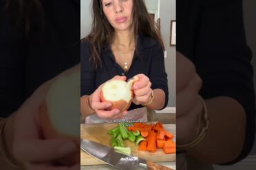 I’m a dietitian & this is my favorite dinner recipe #healthydinner #souprecipe #dinnerideas