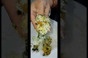 Palak Egg Recipe | Spinach Egg Fry | easy | healthy | kids lunch box | less ingredients Recipe