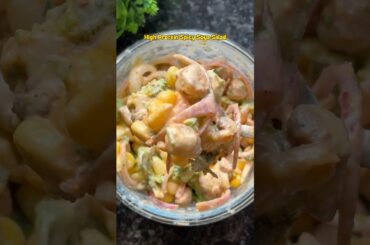 High Protein Soya Salad | Spicy Creamy & Healthy Salad | High Protein Recipes | Food to Fit - Ep 06