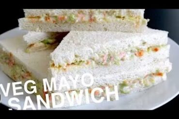 No Cook Sandwich recipe Coleslow  Sandwich | Cold Sandwich recipe Health Sandwich Super Easy &Testy