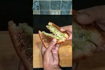 Vegetable Sandwich for Breakfast | No Mayonnaise | No cheese | No Sauces | Healthy Sandwich Recipe