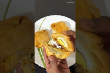 Egg Puff in Air Fryer | #asmr #asmrsounds #food #viral #shorts #trending #cooking #eggpuff