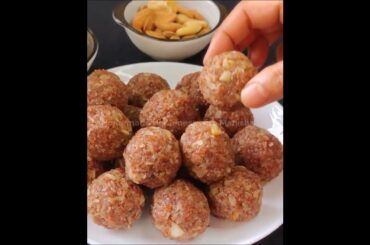 Halim Ladoo Recipe | Iron-Rich Healthy Sweet | Garden Cress Seeds Benefits