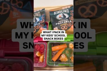 healthy snack ideas for kids! #shorts #lunchboxideas #snacks