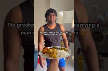 Couple reels | Love Couple | Chennai Couple | Married couple | Healthy meals | Husband Cooking