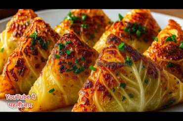 Healthy Cabbage Breakfast Recipe ||Easy & Healthy weight loss Indian Veg Dinner Recipe||