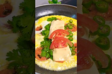 Healthy Veggies Loaded Egg Cheese Wrap #shorts #recipe #food