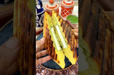 Protein-Rich Moong Dal Sandwich #Shorts #Rakhisrasoi #breakfast