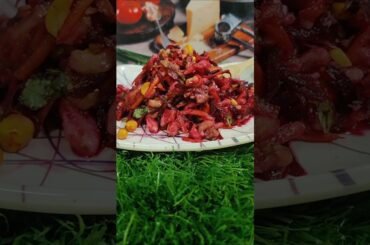 Healthy Beetroot Carrot & Corn Salad #salad #trending #shorts #healthy #food #easyrecipe #recipe
