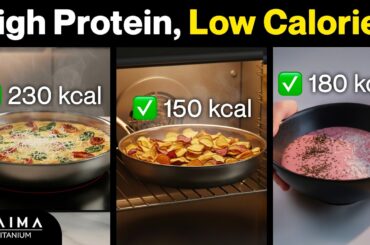 Healthy Low-Calorie Snacks for Weight Loss | Cottage Cheese Egg Bake, Veggie Chips & Yogurt Bowl
