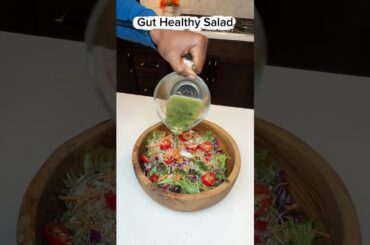 Gut Healthy Salad | So Good! #salad #recipe #guthealth