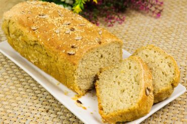 Nothing But OATS and WATER! I Bake This BREAD Every Day! Simple and Healthy!