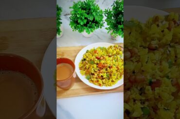5 Min Poha Recipe #shorts # nasta #food #breakfast