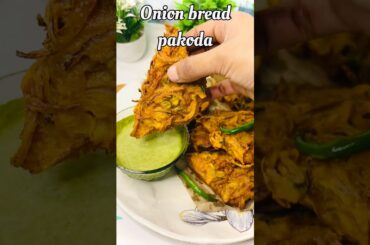 Onion Bread Pakoda | Healthy Onions Pakora | #food  |#recipe  |#streetfood  |#shorts |#foodykitchen
