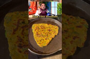Healthy High Fiber Multigrain Roti for breakfast inspired with Acharya Manishji #acharyamanishji