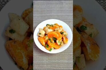 Easy Pear Orange Salad Recipe | Fresh & Healthy