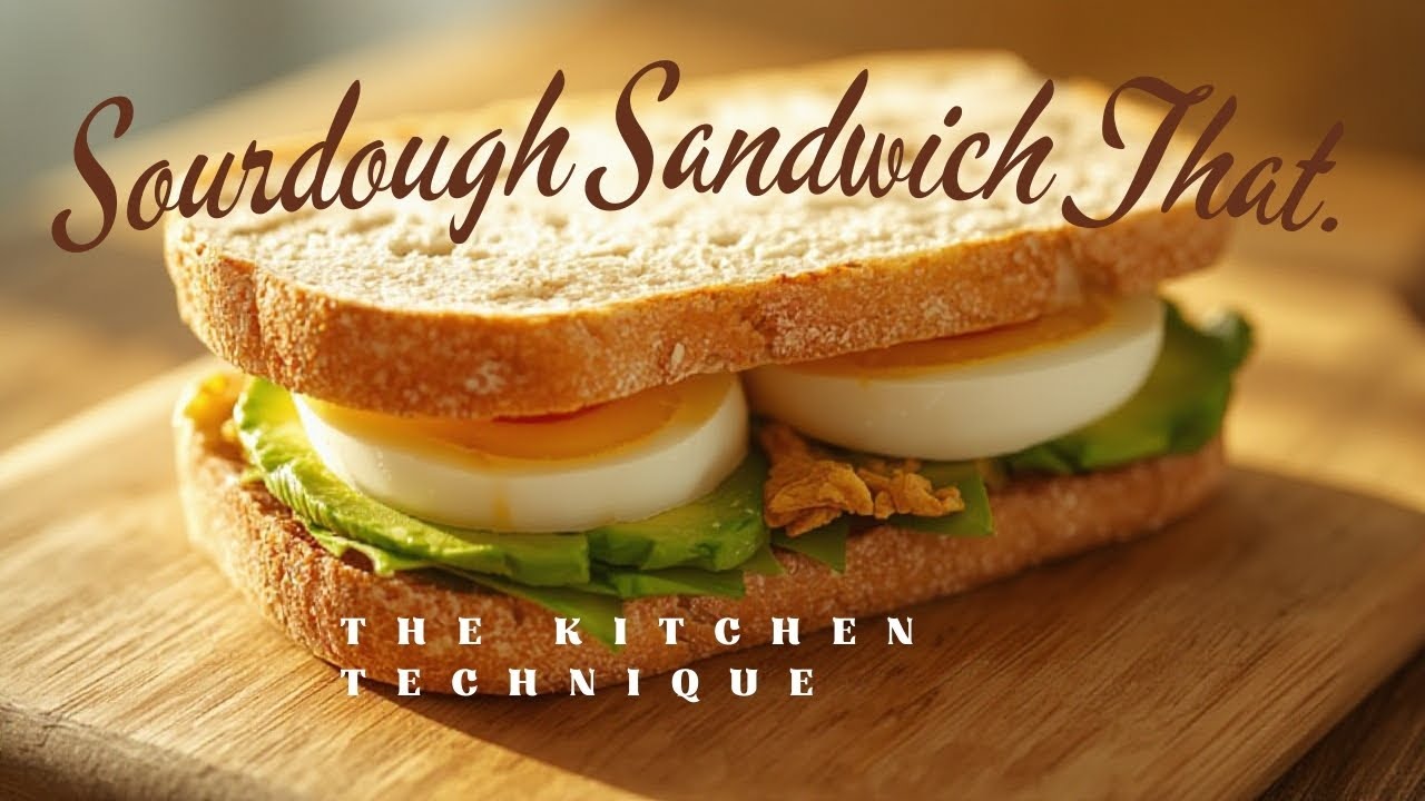 The Ultimate Healthy Sandwich | Sourdough & Avocado / The Kitchen Technique The Ultimate Healthy Sandwich | Sourdough & Avocado / The Kitchen Technique