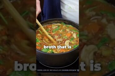 High-Protein Chicken Lentil Soup + Homemade Bone Broth (Don’t Skip the End)